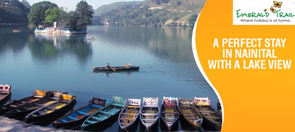 Nainital Surrounded by the majestic mountains.